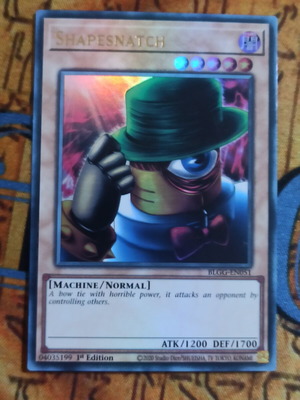 Shapesnatch κάρτα Yu-Gi-Oh! σαν καινούργια, ultra rare