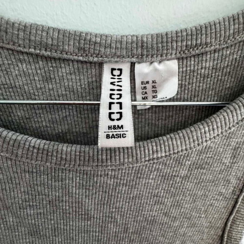 H&M elastic grey dress, XL-XXL