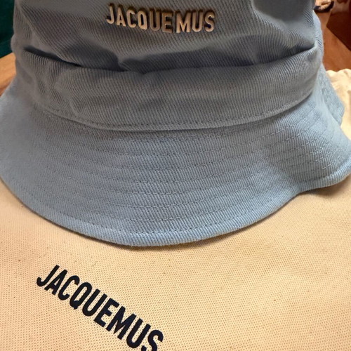Jacquemus Le Bob Gadjo hat new, turquoise, size medium 58
