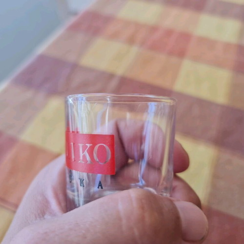 Seliko Vodka collectible shot glass used 90-2000