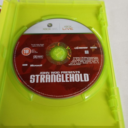 Stranglehold Xbox 360 game like new