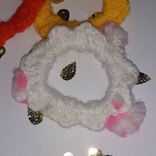 Hair ribbons pack of 4 made to order, colorful handmade