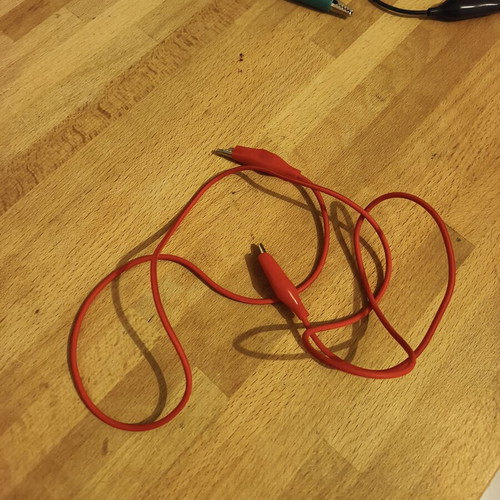 Cables with banana and crocodile clips, pack