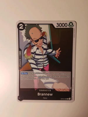 Brannew One Piece Card Game OP03-089 σπάνια, σαν καινούργιο