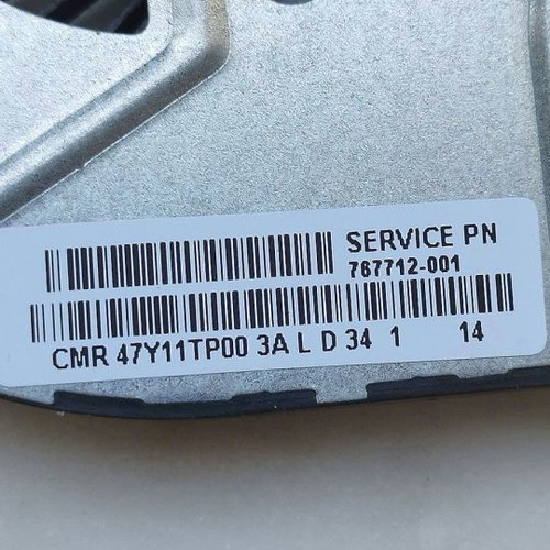 HP Pavilion 17 F201NV heatsink and fan used