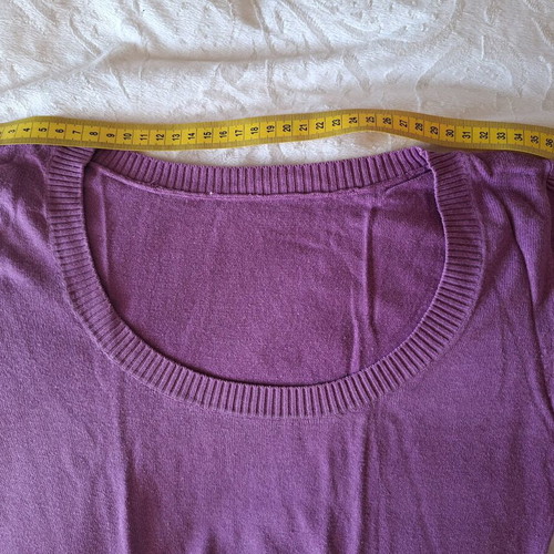 Women's blouse used, purple, size S