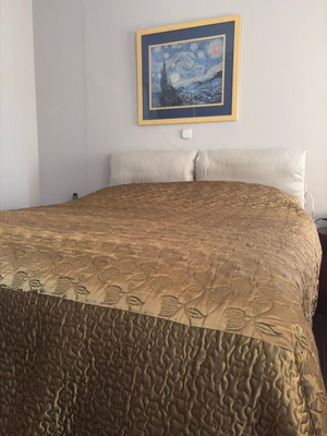 Zara Home quilt gold chestnut 250×230 cm like new