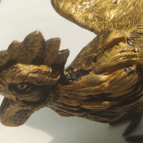 Bronze roosters like new, set