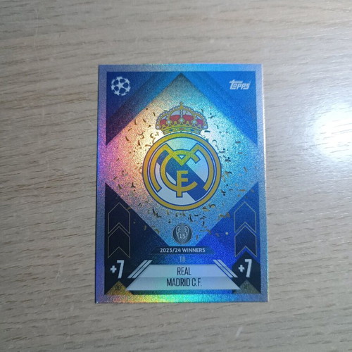 Topps Match Attax 24/25 Real Madrid Badge New