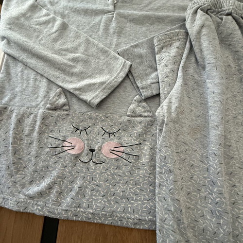 Women's pajamas, grey, size S