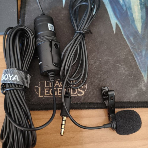 Boya BY-M1S condenser clip-on microphone like new