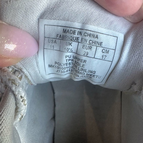 Michael Kors chunky kids sneakers used with rainbow details size 29
