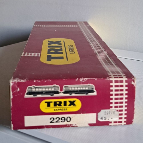 Vintage Trix Express 2290 HO used DB railbus set
