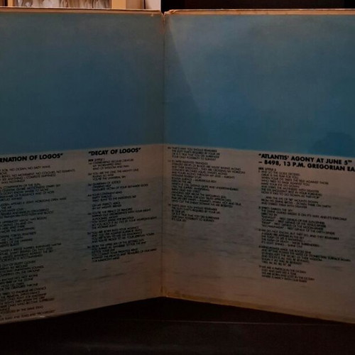 Eloy Ocean LP album used, rock