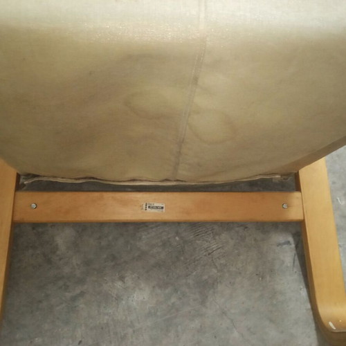 Ikea Pello armchair used with Ikea Lack wenge side table