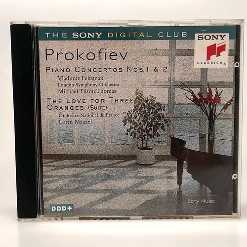 Prokofiev Piano Concertos 1 & 2 CD like new, classical music
