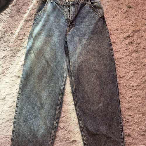 Baggy jeans, size S / 36 / 8, blue