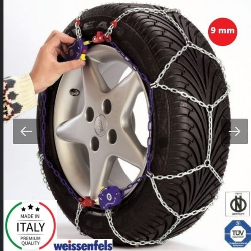 Weissenfels Clack & Go No 90 (9mm) snow chains like new