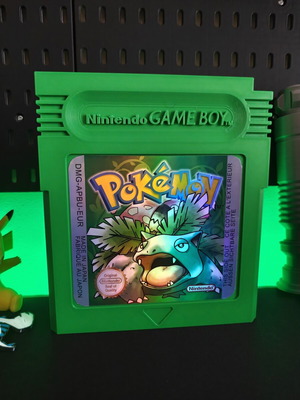 Pokemon Green Nintendo Game Boy Custom 3D Printed Wall Art