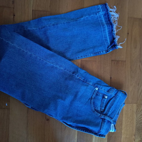 Pull & Bear bell-bottom jeans like new, size S, blue