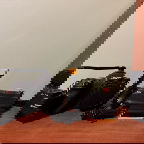 Canon EOS R πακέτο μεταχειρισμένο με battery grip, φακούς και Smallrig cages