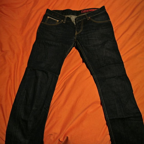 New Denim jeans like new, size 33, blue