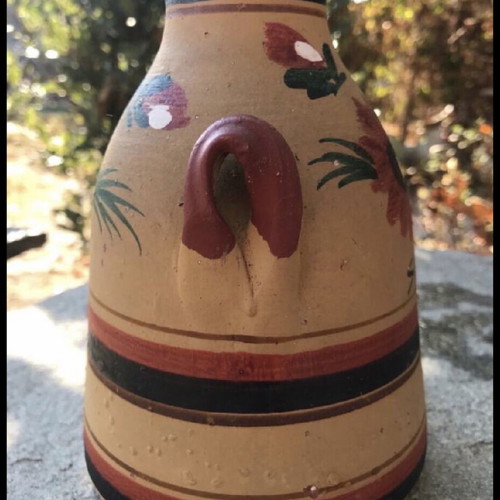 Samiotiko ceramic used, clay from Samos