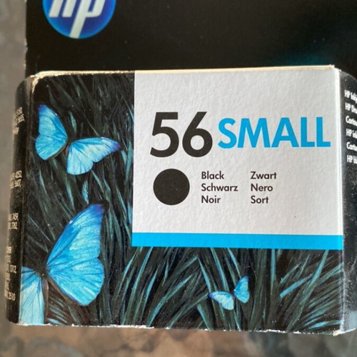 HP 56 Small Black Printer Ink new