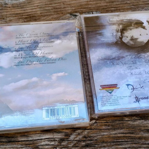 Lunatica 2 albums used, New Shores and The Edge of Infinity