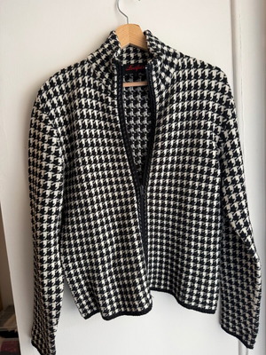 Lucifer wool zip-up jacket like new, size L