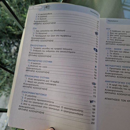Physics Textbook Sixth Grade Used, Greek Language