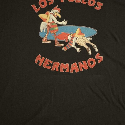 T-Shirt Los Pollos Hermanos Breaking Bad TV Series new, black, size L