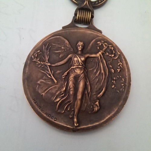 Interallied Victory Medal 1914-18 rare type, like new
