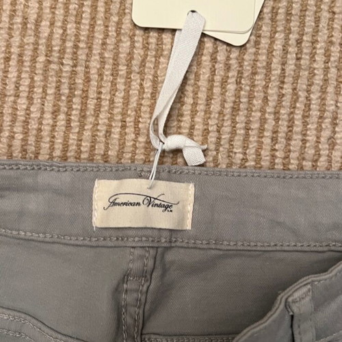 American Vintage gray jean pants new size 28