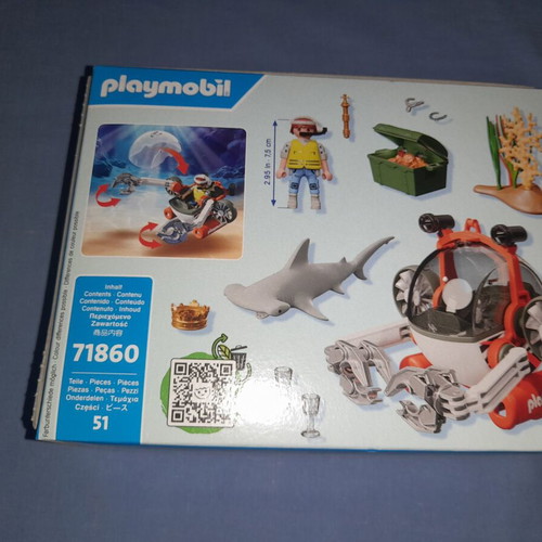 Playmobil 71860 Submarine Treasure Hunt new