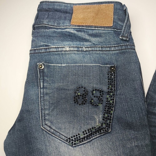 Bisou D' Eve women's slim fit blue jeans, size XS