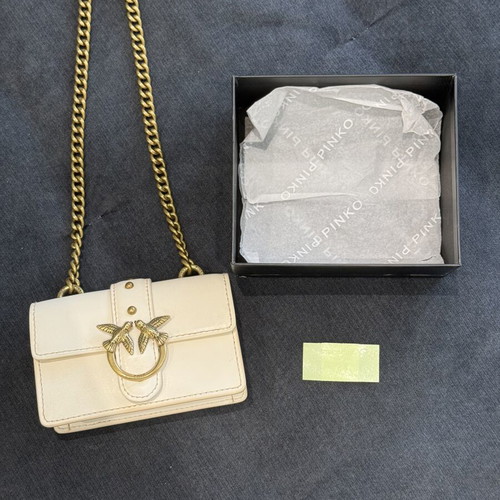 Pinko white bag small size like new
