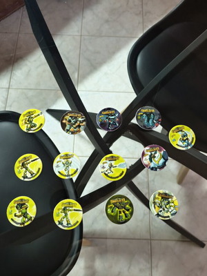 Gormiti tags used, as shown