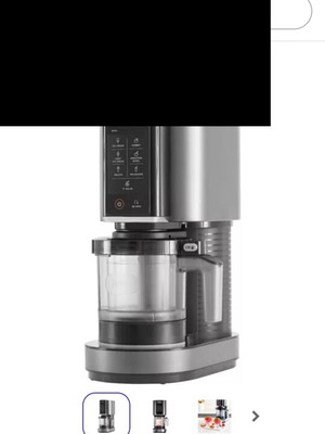 Ninja παγωτομηχανή NC302EU σαν καινούργια, 2 x 473ml μαύρο/ασημί