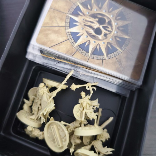 Warhammer Night Vault board game used with 2 extra armies