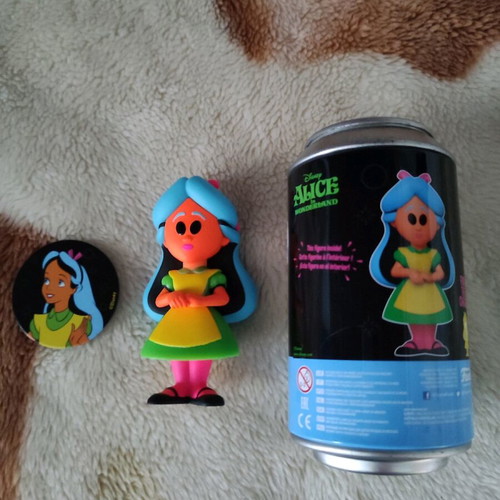 Funko Pop Alice in Wonderland Black Light Soda like new