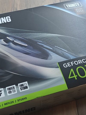 ZOTAC Gaming GeForce RTX 4070 Ti Trinity OC 12GB GDDR6X used