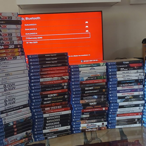 PS4 games collection and singles