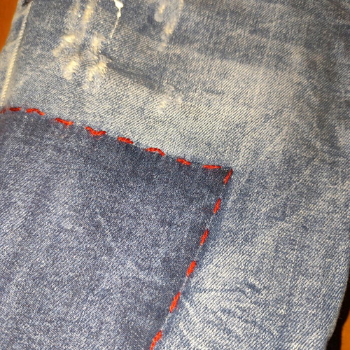 Back2Jeans men's jeans used, vintage with rips, size 30