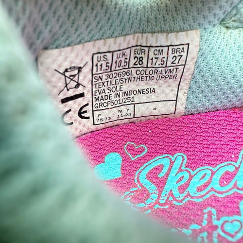 Skechers Lights shoes used size 28 colorful sneakers