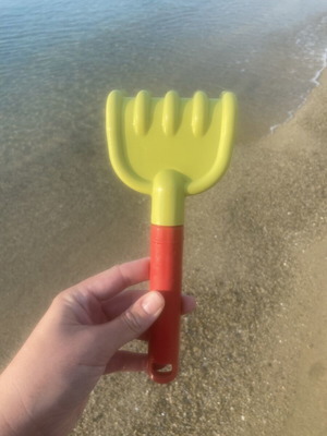 Beach toy, red