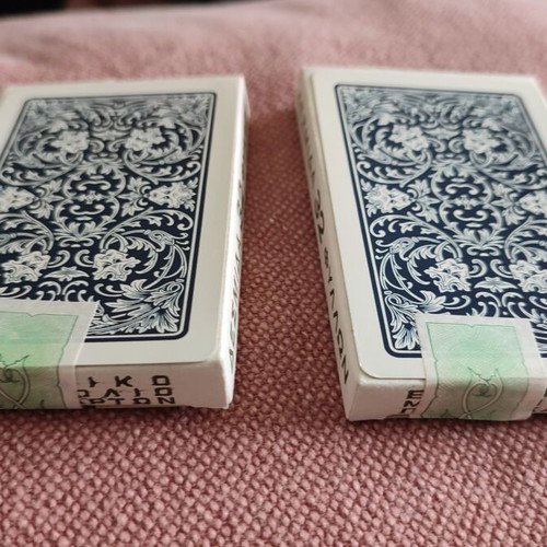 Greek Monopoly collectible playing cards sealed, set of two