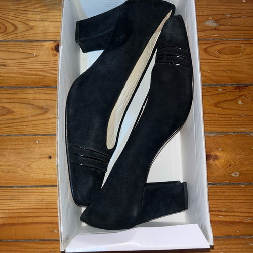 Lemonidis Kavala Pumps like new, black suede size 38.5