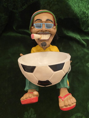 Souvenir statue from Amsterdam used, hand-painted