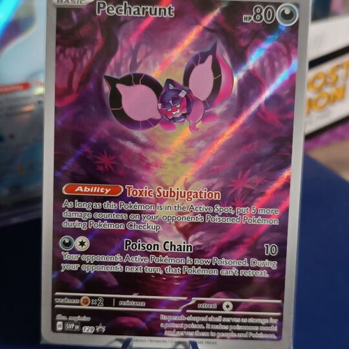 Pecharunt SVP 129 Black Star Promo Pokemon TCG sealed